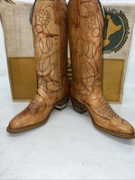 New Women’s Brown Texas Brand Cowboy Boots. L 279 6 M. 20-105