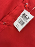 New Men’s ELY Cattleman Western Red Long Sleeve Pearl Snap 16.5 Large V-45