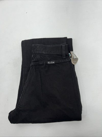 New Women’s Silver Lake Wrangler Classic Fit Black Jeans. 3/4x36 I-21