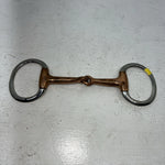 New Congress Leather 5” Eggbutt Copper Snaffle Y-505