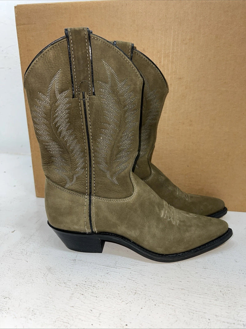 New Women’s Green Texas Brand Cowboy Boots. SL520 6 M. 20-104