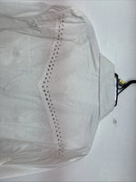 New Women’s Cumberland White Gem Long Sleeve Pearl Snap Large MM-8