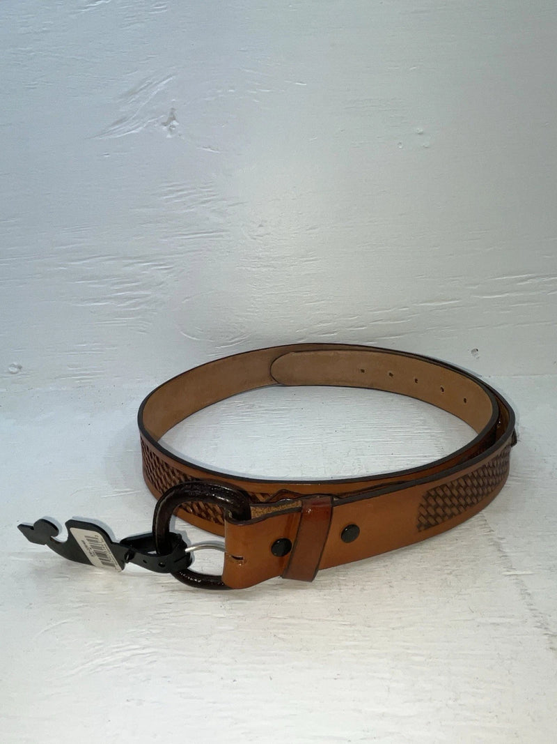 New Brown Genuine Leather Western Express Tooled Eagle 46” Belt #226 NN-131
