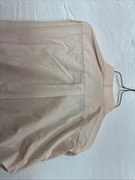 New Wayne Scott Tan Long Sleeve Button Up English Shirt XL X-78