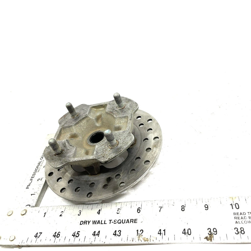 07-14 Honda Rancher 420 TRX420FE ES OEM Front Hub W/Rotor 44615-HP5-600 AH76