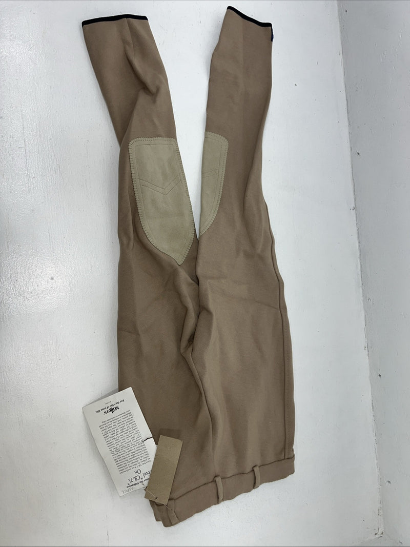 New Children’s Tan Miller English Riding Breeches. 14 D-85