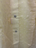 New Women’s Tem Tex Yellow Long Sleeve Pearl Snap Size 12 KK-22