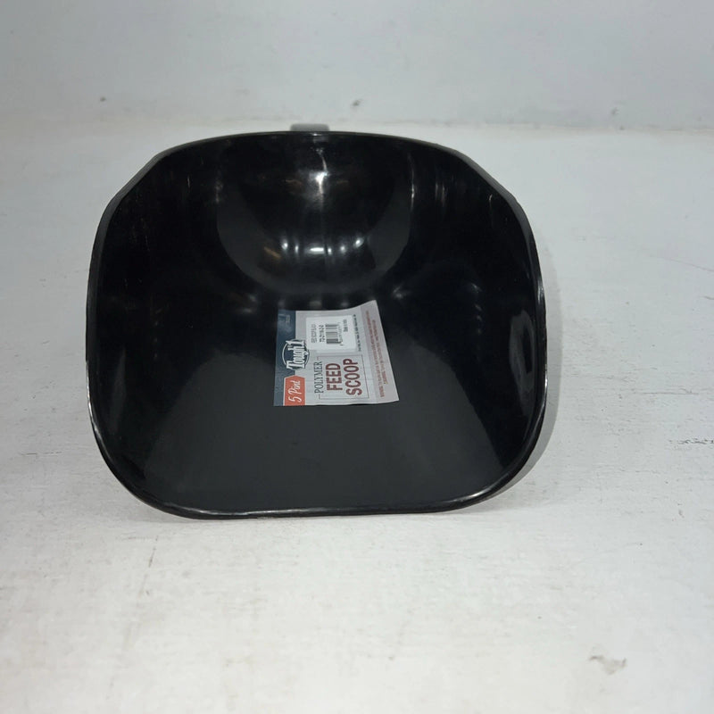 New Tough 1 Black 5 Pint Horse Feed Scoop #72-2116 FF-22