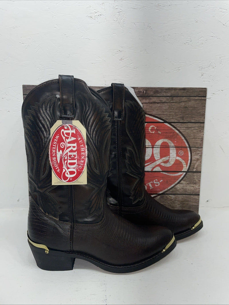 New Men’s Brown Laredo Cowboy Boots. 68082 8 E W. 2-30 