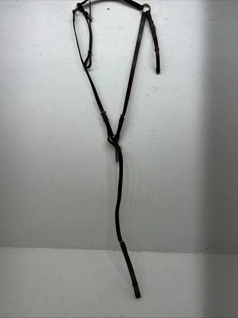 New Brown Leather Classic Cob Martingale #97-234-c BB-43