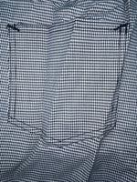 New Vintage Black And White Checkered Handler Polyester Pants #1179 SS-96