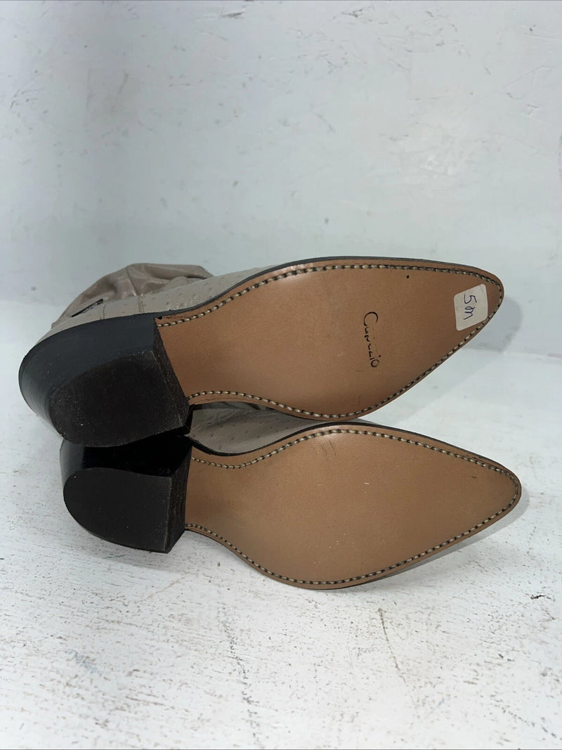 New Women’s Tan Capezio Cowboy Boots. L 432 5 M. 17-41