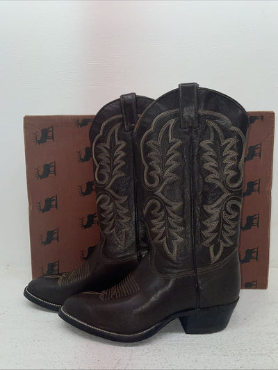 New Men’s Brown Texas Imperial Cowboy Boots. M 117 9 D. 3-59