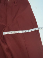 New Vintage Red Dickson Jenkins Polyester Pants #5512 VV-106