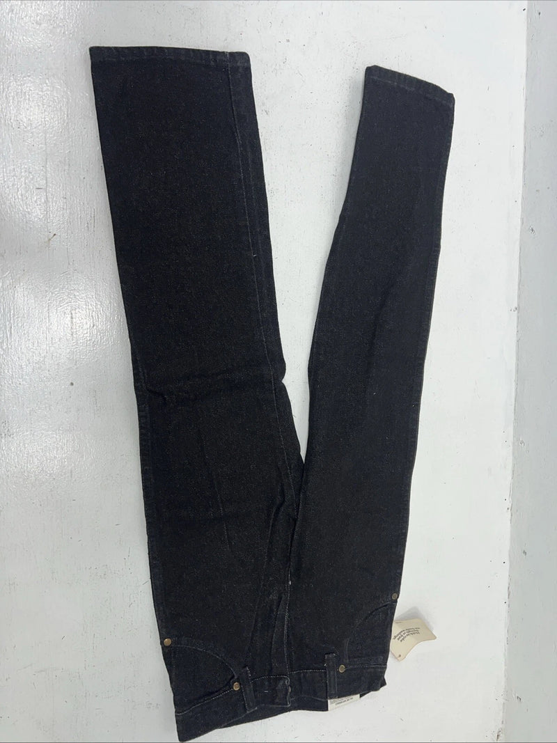 New Boys Black Denim Pro Rodeo Cowboy Cut Regular Jeans. 9/24 1/2 B-15