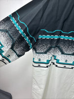 New Women’s Cumberland Designed Long Sleeve Button Up Medium MM-110