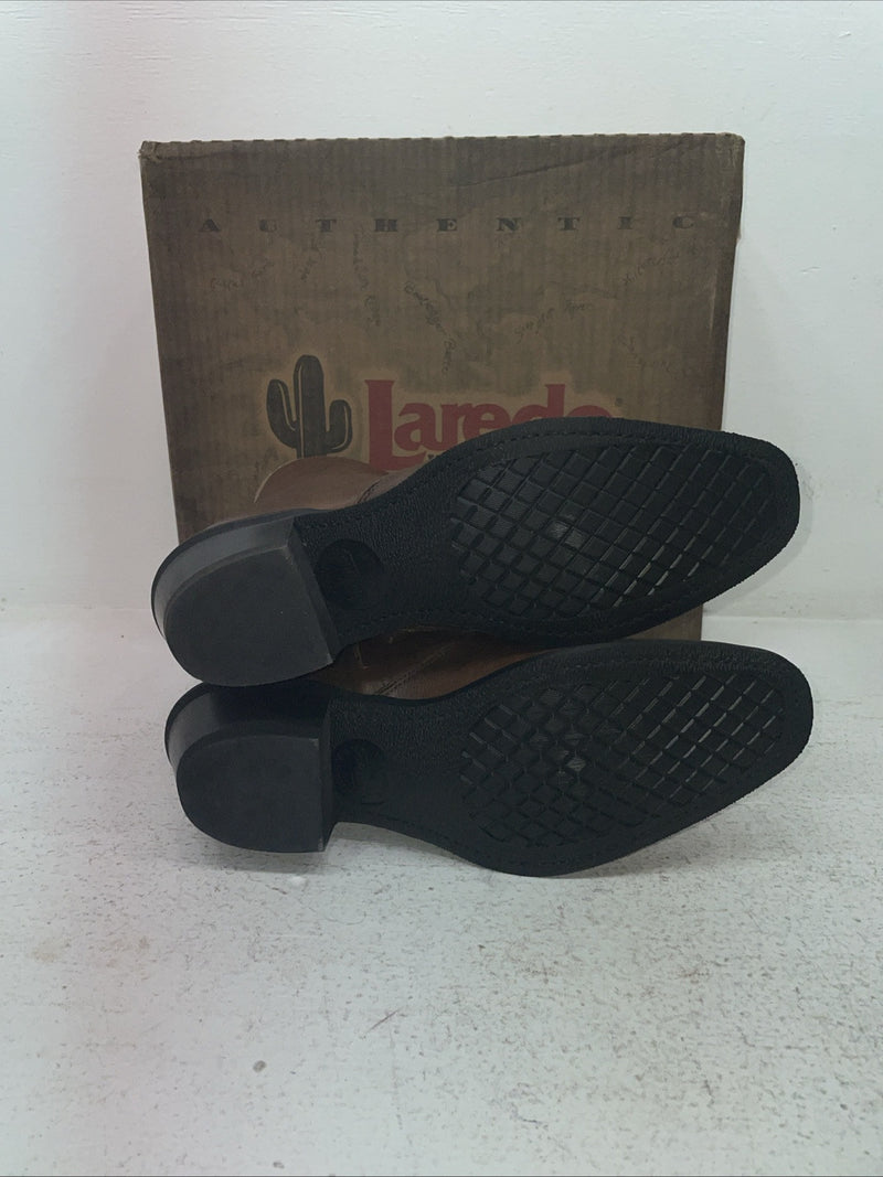 New Men’s Brown Laredo Cowboy Boots. 28 5724 9.5 9 1/2 E E. 3-67