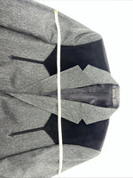 New Men’s Circle S Grey Suit Jacket 48L #25832 X-610