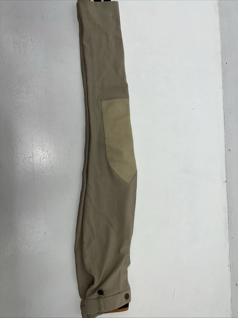 New Children’s Tan Ovation English Riding Breeches. 12 Low Rise 464837 G-15