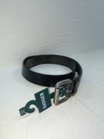 New Black Genuine Leather Badger 32” Belt #B3000 JJ-95