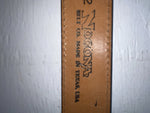 New Brown Genuine Lather Nocona 52” Belt #1510844 NN-110