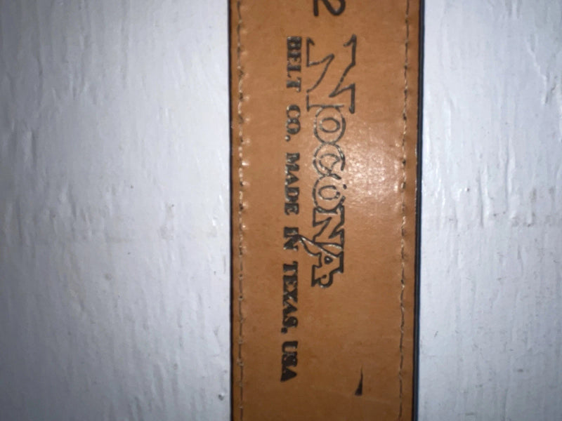 New Brown Genuine Lather Nocona 52” Belt #1510844 NN-110