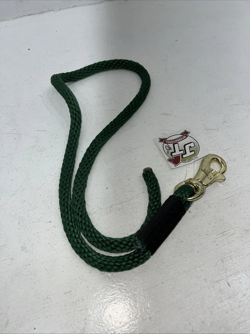 New Tough 1 Green 4” Poly Draft Lead Rope #51-3010 M-510