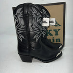 New Children’s Black Smoky Mountain Cowboy Boots. 1032BC 11 D. 24-79