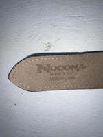 New Black Genuine Leather Nocona Bling And Tooled 46” Belt #M2498267 NN-137