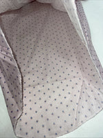 New Men’s Pink Permanent Press Short Sleeve Pearl Snap Shirt Medium P-24