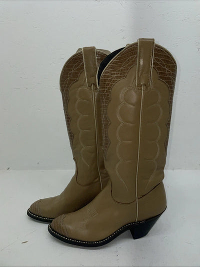 New Women’s Brown Kenny Roger’s Cowboy Boots. 40508 5 M. 2-46