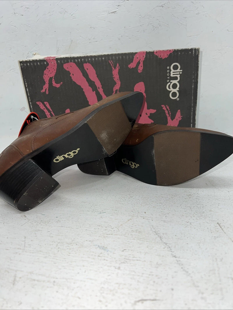 New Women’s Brown Dingo Shoe Boots. 2227 7.5 7 1/2 M. 17-36