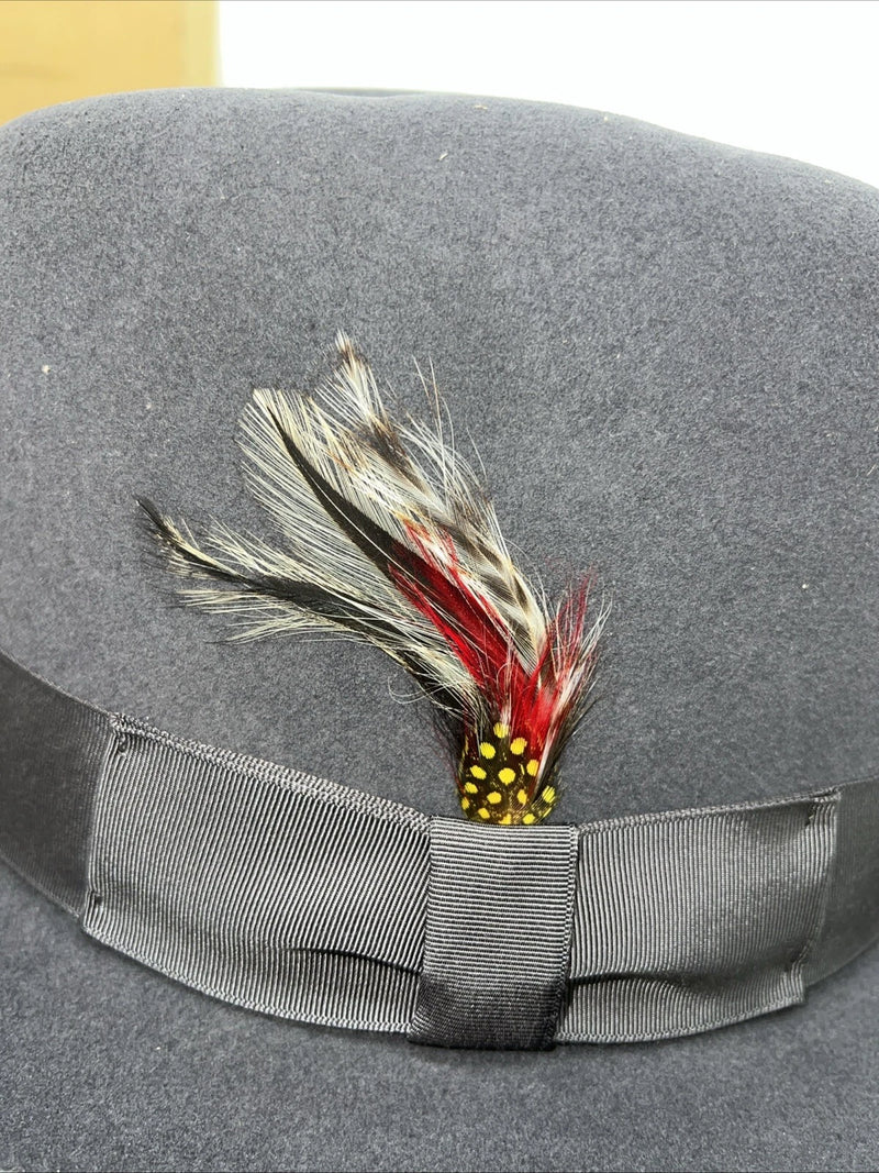 New Women's Charcoal English Riding Hat. 7 M. 12-95