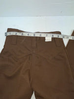 New Vintage Brown Polyester Pants #8450080 SS-102￼