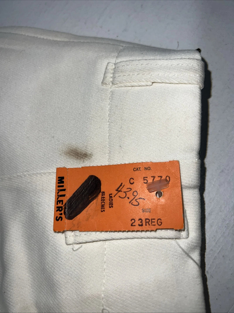 New Women’s White Equestrian English Breeches. 23 R C 5770 D-31