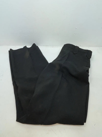 New Vintage Black Circle S Polyester Pants #CP4793 OO-100