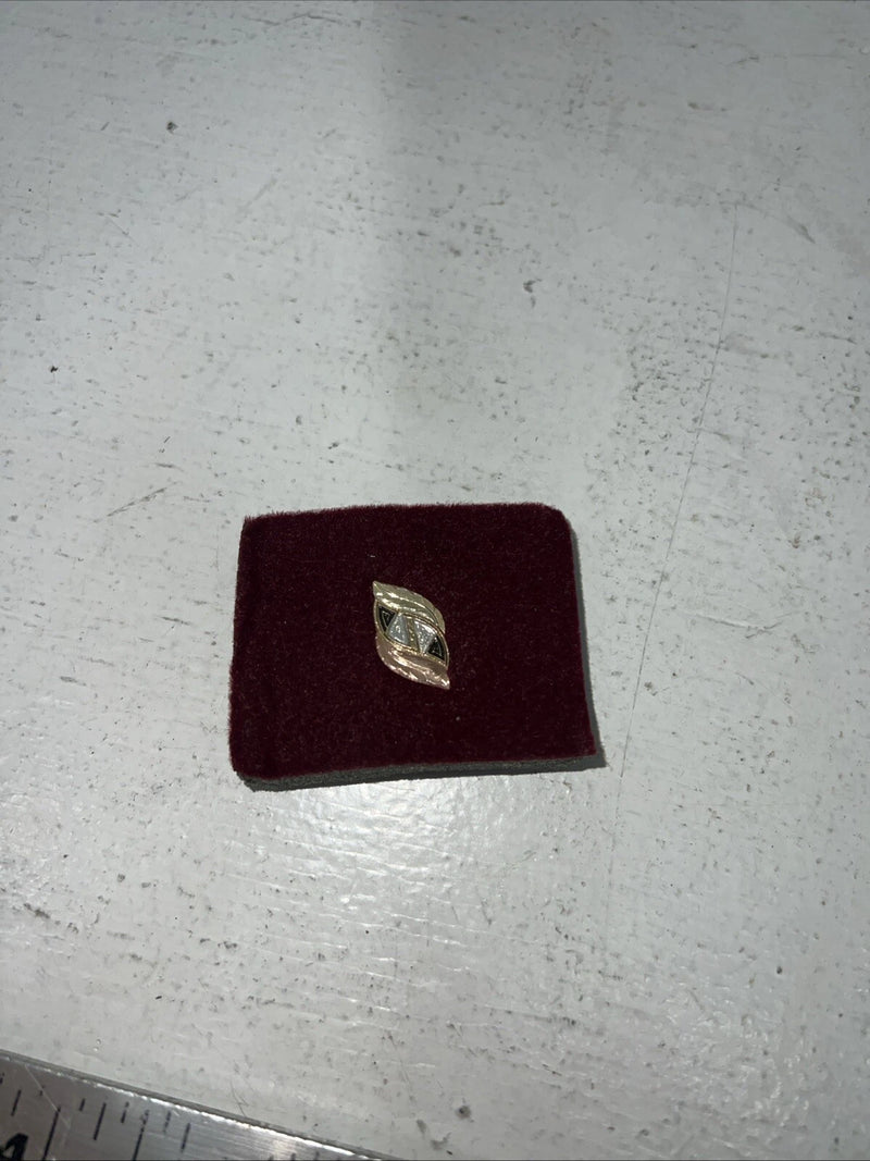 New Women’s Montana Silversmiths Gold Feather Tie Tack. TT509 A-66