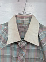 New Men’s H Bar C Multiple Color Long Sleeve Flannel Pearl Snap 2XL H-42