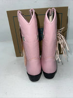 New Children’s Pink Smokey Mountain Cowboy Boots. 1058jc. 9.5 9 1/2 24-19