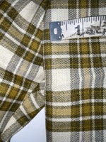 New Vintage Brown Plaid Ranch Polyester Pants SS-92