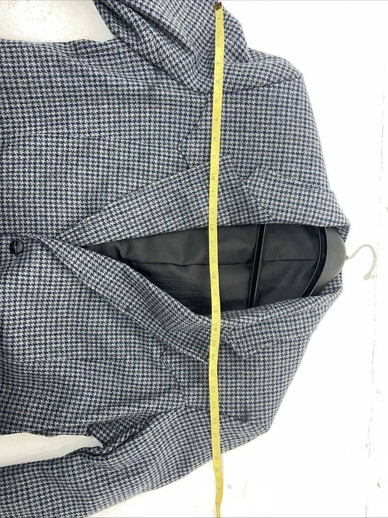 New Men’s Pioneer Wear Blue Plaid Suit Jacket 44 #12504 X-603