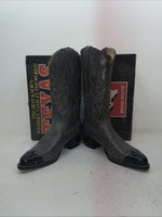 New Men’s Gray Texas Brand Cowboy Boots. 1082 9 D. 4-26