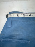 New Vintage Blue Lee Polyester Pants #2610844 XX-34