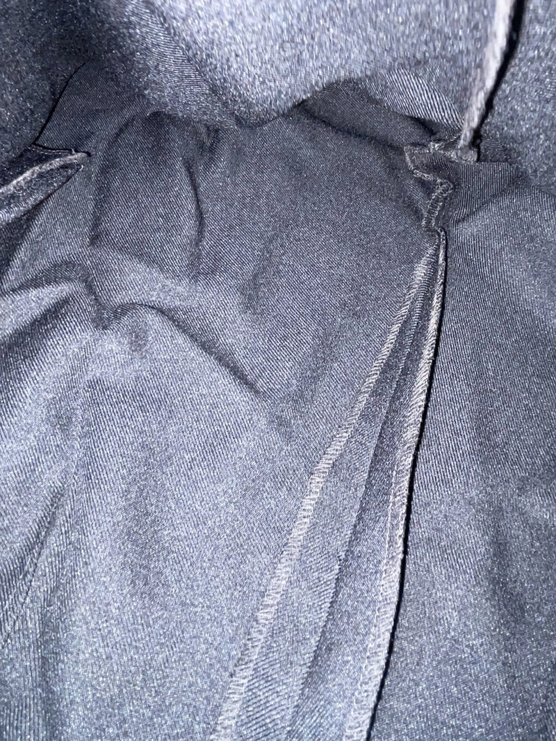 New Vintage Black Polyester Pants #L10 ZZ-9