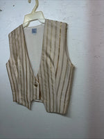 New Women’s Congress Classics Gold Western Show Vest Large E-602