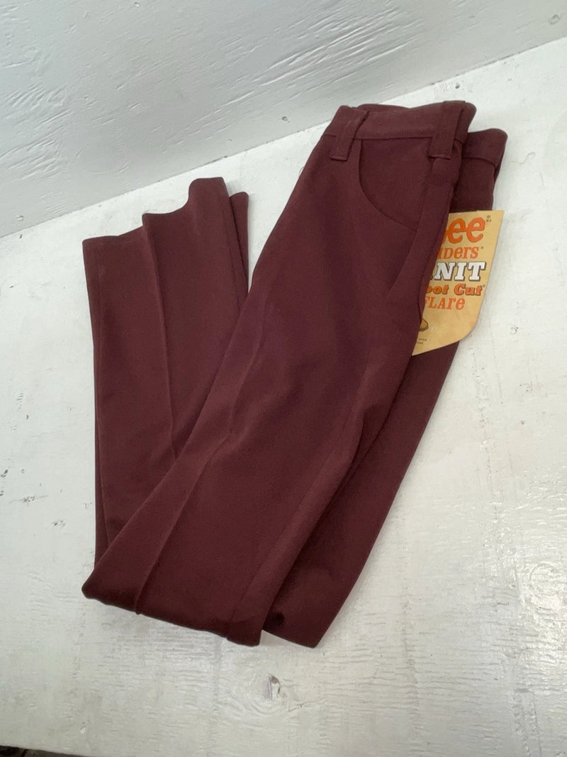 New Vintage Red Lee Polyester Pants #2004061 XX-42