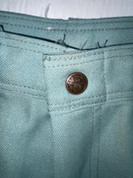 New Vintage Turquoise Dickson Jenkins Polyester Pants #581 VV-94 