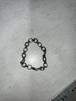 New Women’s Montana Silversmiths Silver Beaded Oval Bracelet. BC1050 A-1
