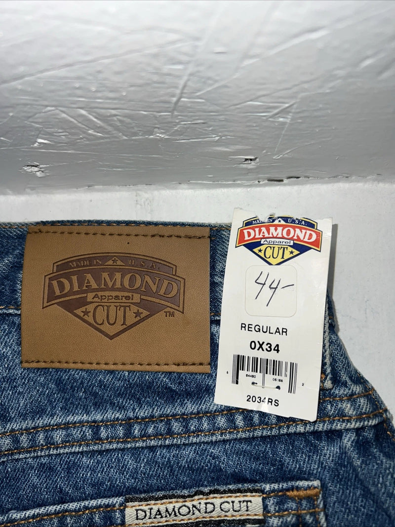 New Women’s Diamond Cut Slim Fit Regular Denim Jeans. 0x34 P-17