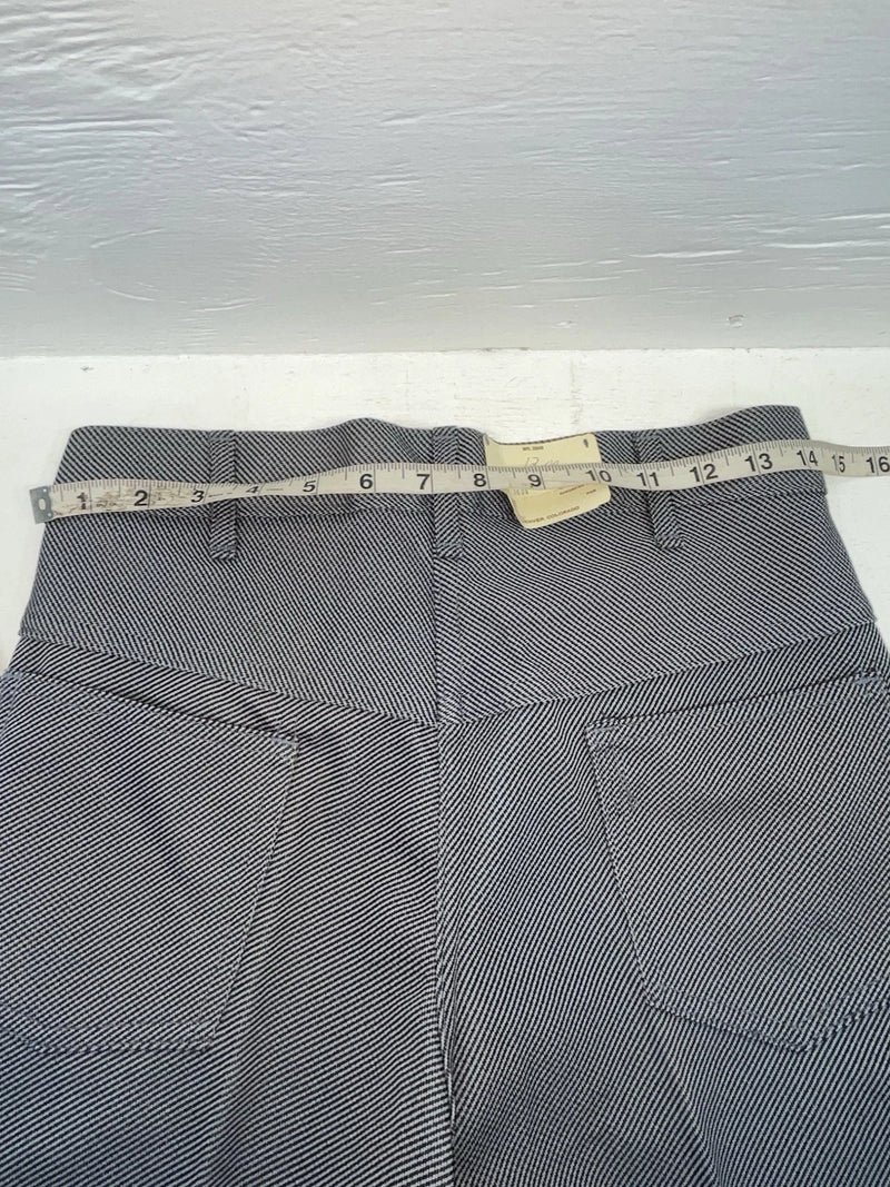 New Vintage Gray Speckled Miller Polyester Pants #2624 OO-73